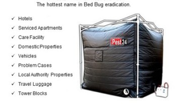 Pest24 BedBug Heat Treatment and fumigation